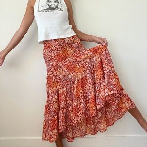 francesca’s boho maxi skirt